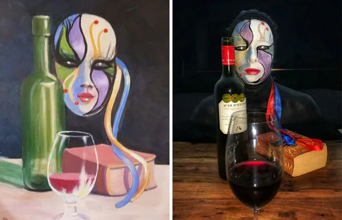 This Facebook Group Dedicated To Terrible Art Started Recreating It And Here Are 40 Hilarious Entries