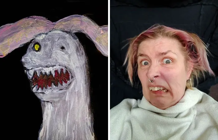 This Facebook Group Dedicated To Terrible Art Started Recreating It And Here Are 40 Hilarious Entries