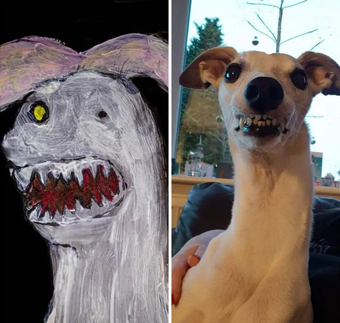 This Facebook Group Dedicated To Terrible Art Started Recreating It And Here Are 40 Hilarious Entries