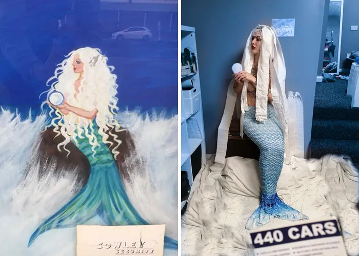 This Facebook Group Dedicated To Terrible Art Started Recreating It And Here Are 40 Hilarious Entries