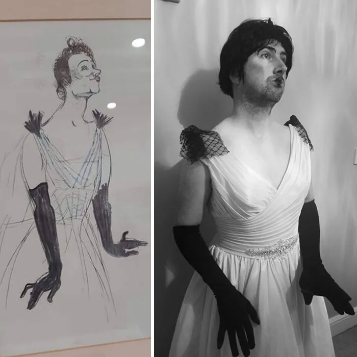 This Facebook Group Dedicated To Terrible Art Started Recreating It And Here Are 40 Hilarious Entries