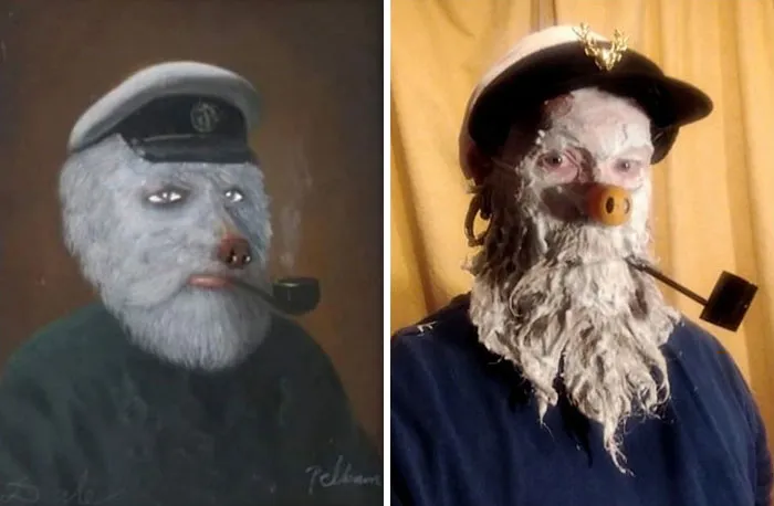 This Facebook Group Dedicated To Terrible Art Started Recreating It And Here Are 40 Hilarious Entries