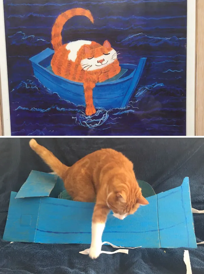 This Facebook Group Dedicated To Terrible Art Started Recreating It And Here Are 40 Hilarious Entries