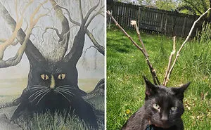 This Facebook Group Dedicated To Terrible Art Started Recreating It And Here Are 40 Hilarious Entries
