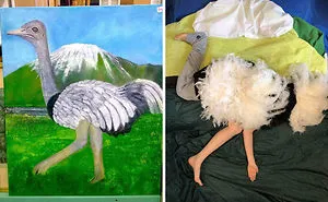 This Facebook Group Dedicated To Terrible Art Started Recreating It And Here Are 40 Hilarious Entries