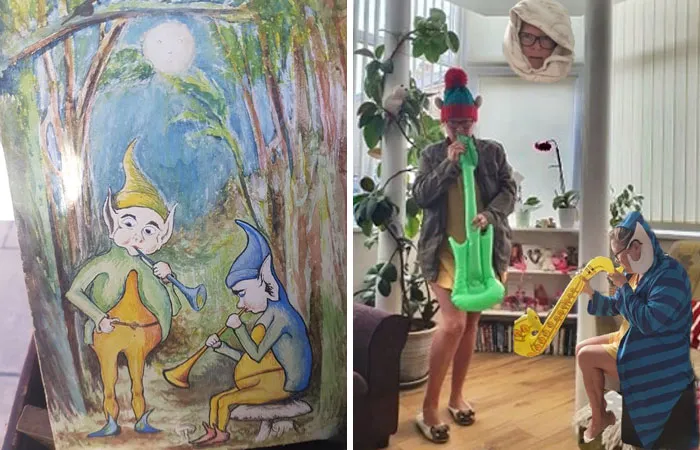 This Facebook Group Dedicated To Terrible Art Started Recreating It And Here Are 40 Hilarious Entries