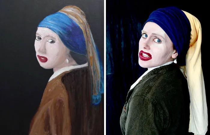 This Facebook Group Dedicated To Terrible Art Started Recreating It And Here Are 40 Hilarious Entries