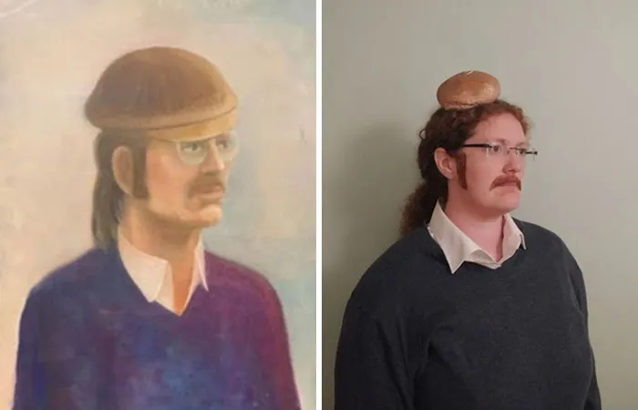 This Facebook Group Dedicated To Terrible Art Started Recreating It And Here Are 40 Hilarious Entries