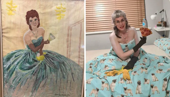 This Facebook Group Dedicated To Terrible Art Started Recreating It And Here Are 40 Hilarious Entries