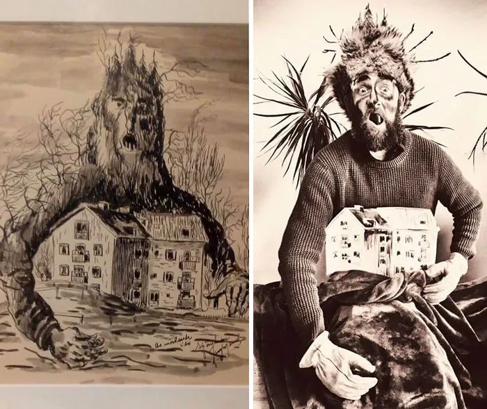 This Facebook Group Dedicated To Terrible Art Started Recreating It And Here Are 40 Hilarious Entries