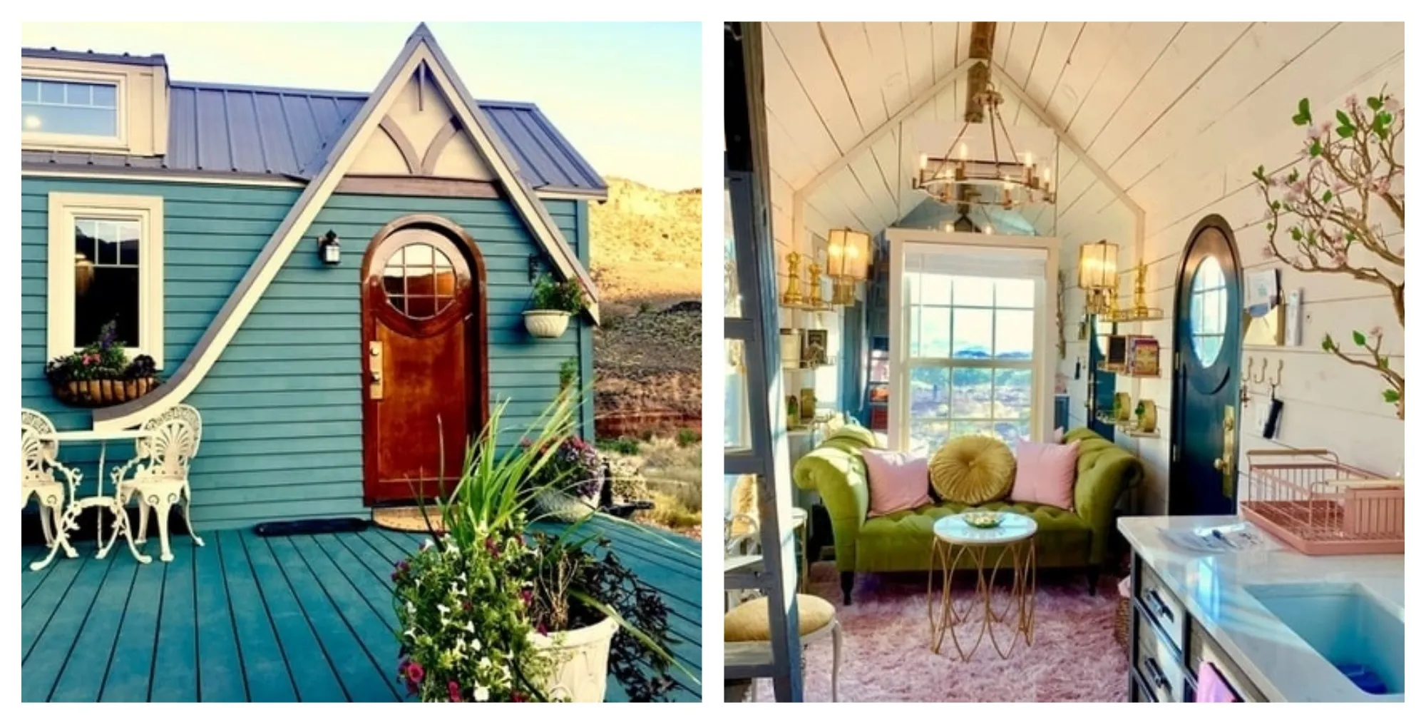 Spectacular 230 Sq Ft Fairy Tale Tiny House.