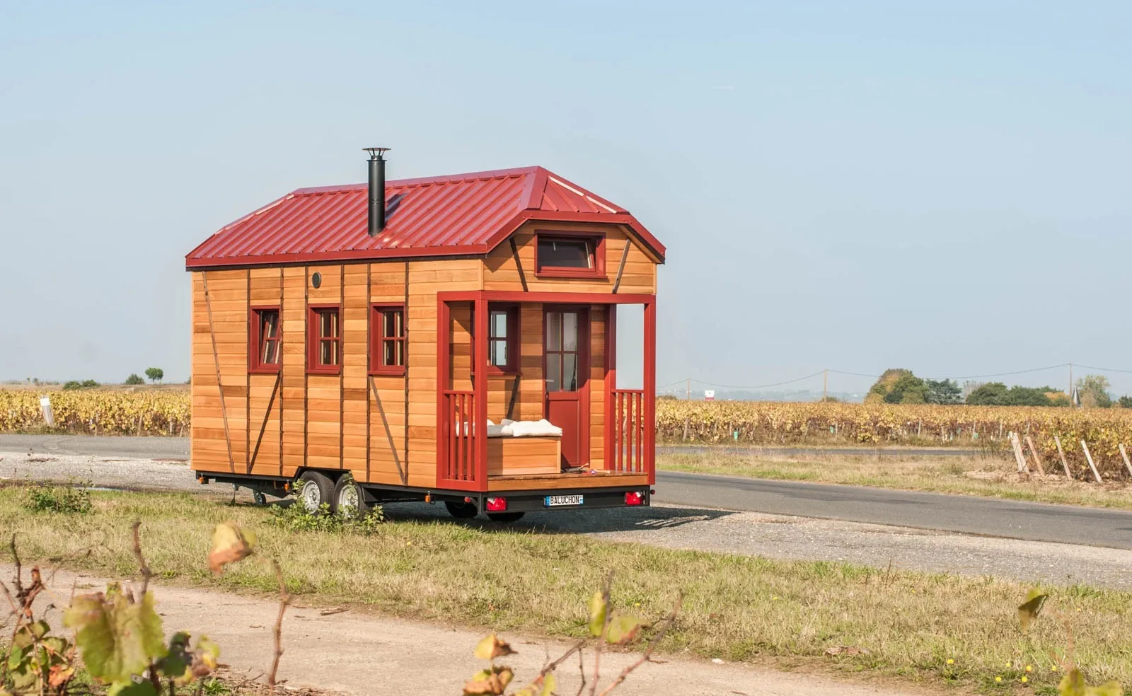 Beautiful Tiny House On Wheels With Half-Timbering.