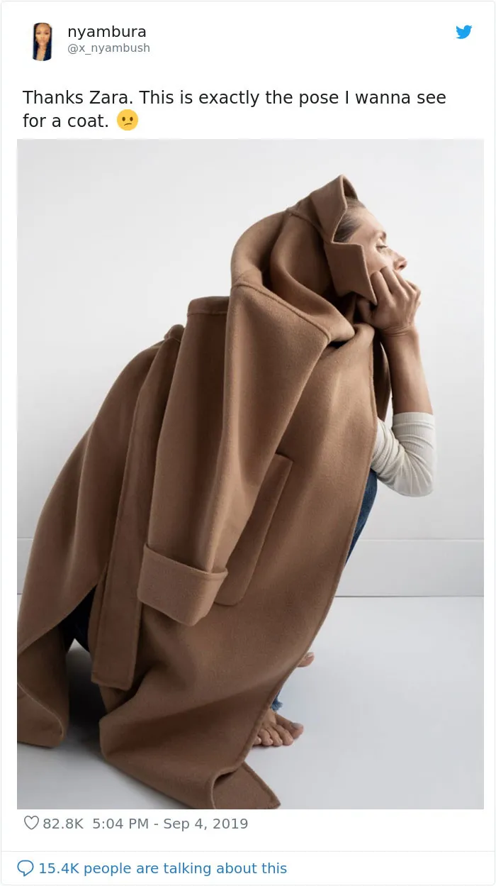Zara Shoppers Are Saying It's Impossible To Shop Online Due To Weird Modeling Poses, Share Screenshots To Prove Their Point