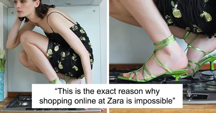 Zara Shoppers Are Saying It's Impossible To Shop Online Due To Weird Modeling Poses, Share Screenshots To Prove Their Point