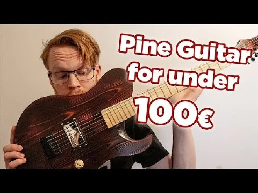 I Made A Fully Pine Guitar