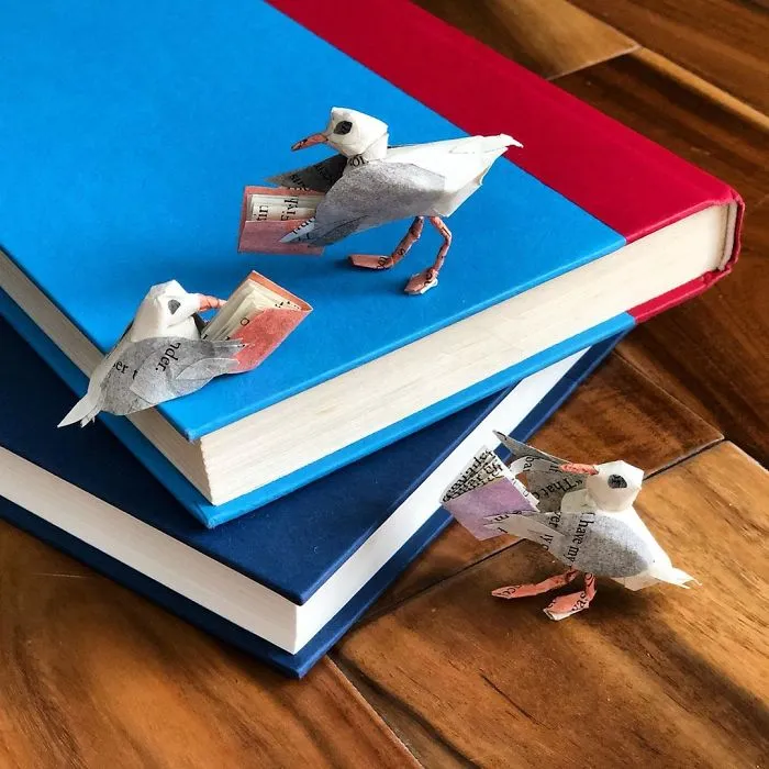 Artist Illustrates The Stories Of Books With Beautifully Crafted Figures (23 Pics)