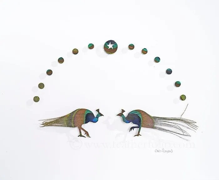 Chris Maynard At Featherfolio Returns With More Feather Carvings
