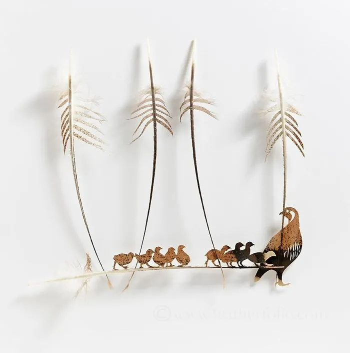 I Hand-Carve Feathers Into Intricate Designs Using Scalpels And Eye Surgery Scissors (30 New Pics)