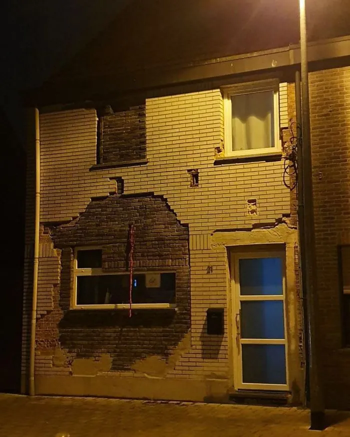 When You Discover There’s An Ugly Belgian House Under Your Ugly Belgian House