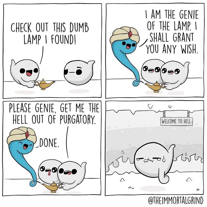 Don’t Go Insulting A Genie’s Lamp