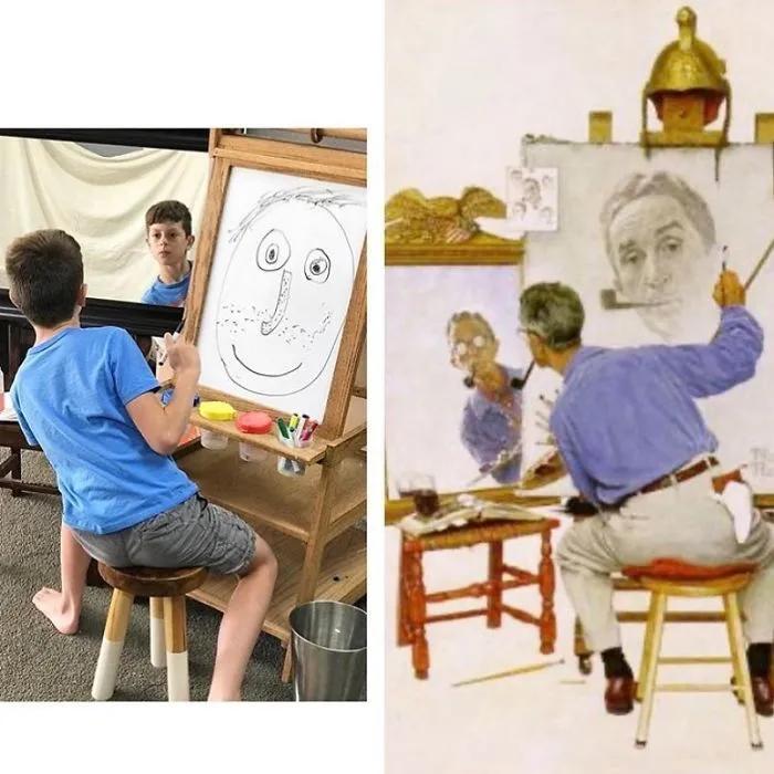 People Are Recreating Paintings In This Dutch Instagram Account And Here Are 30 Of The Best Ones