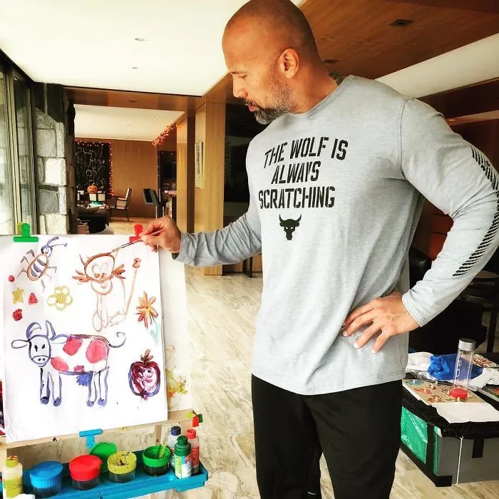 The Time He Had Fun Painting And Called Himself An "Uncivilized Artistic Genius"