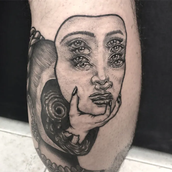 This Tattoo Artist Specializes In Trippy Tattoos And It Looks Totally Cool (23 Pics)