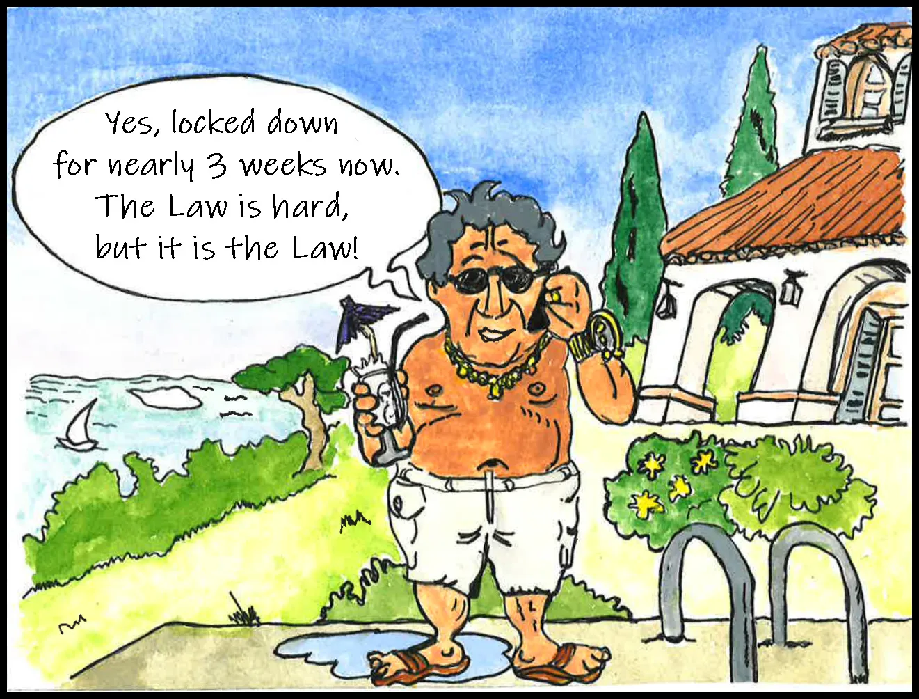 Covid-19 Confinement - More Humor Needed