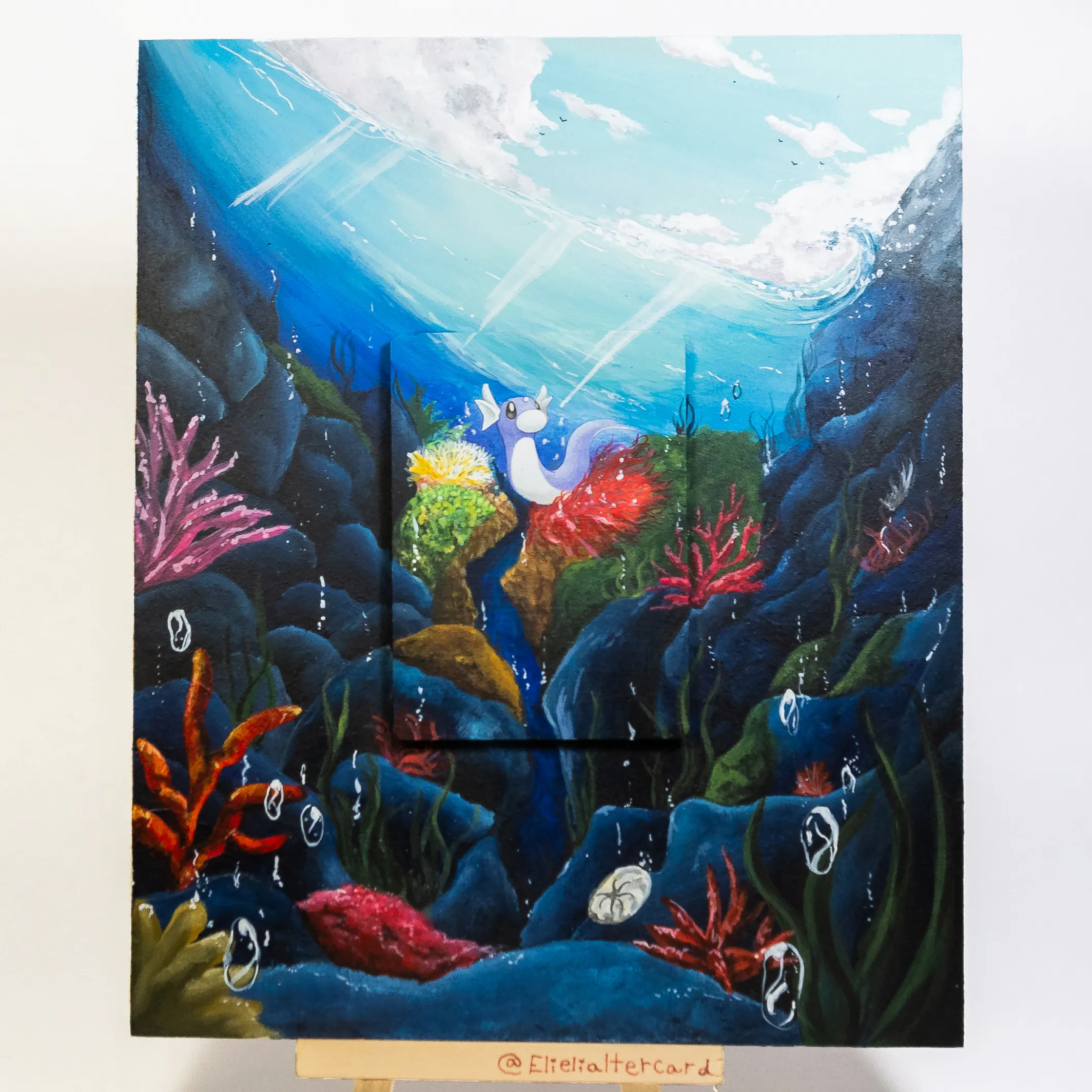 I Transform Pokemon Cards Into Paintings