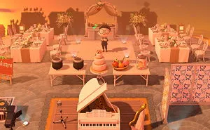 My Animal Crossing Wedding Island