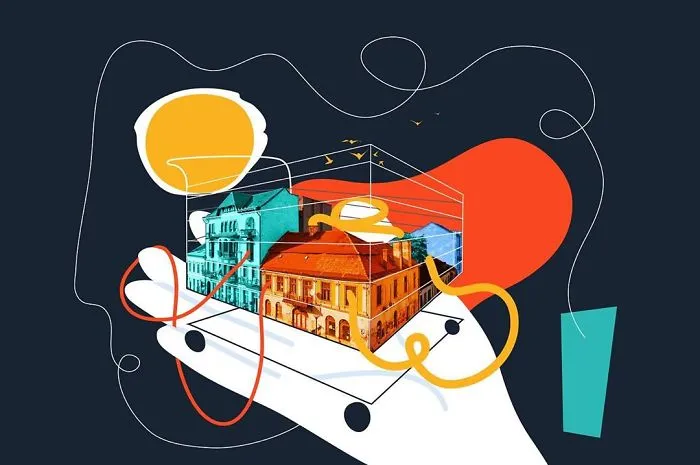 We Gave Local Illustrators Our Pictures Of The Empty City And Asked Them To Add Their Own Touch (24 Pics)