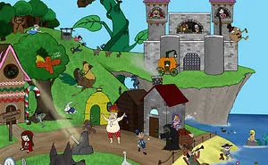 I Bet You Can't Identify All 30 Fairy Tales In This Picture?
