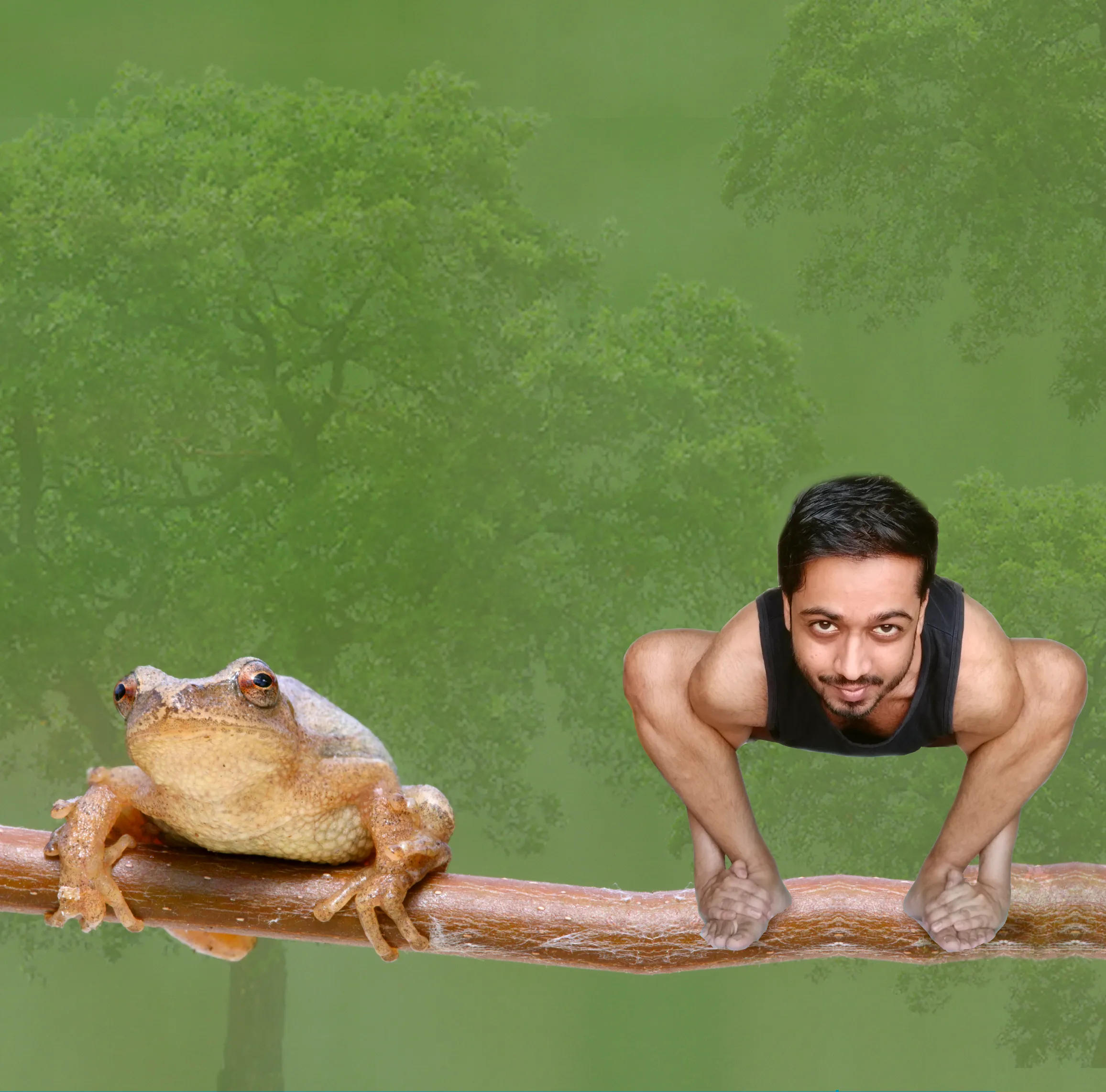 I Made A Series Of Instagram Posts Called 'When A Graphic Designer Is Also A Yogi'