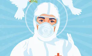 Free Posters By Illustrators From All Over The World To Say Thank You To Healthcare Workers And Volunteers Who Fight Covid-19