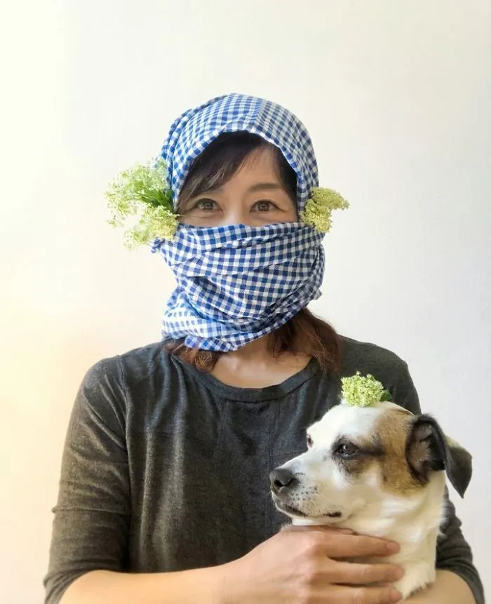 Wild Flower Mask