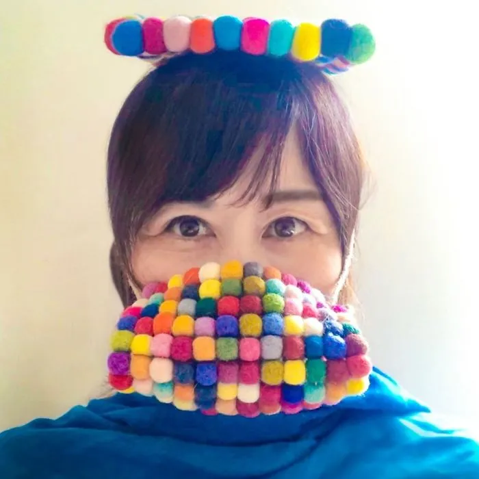 Vase Coaster Mask