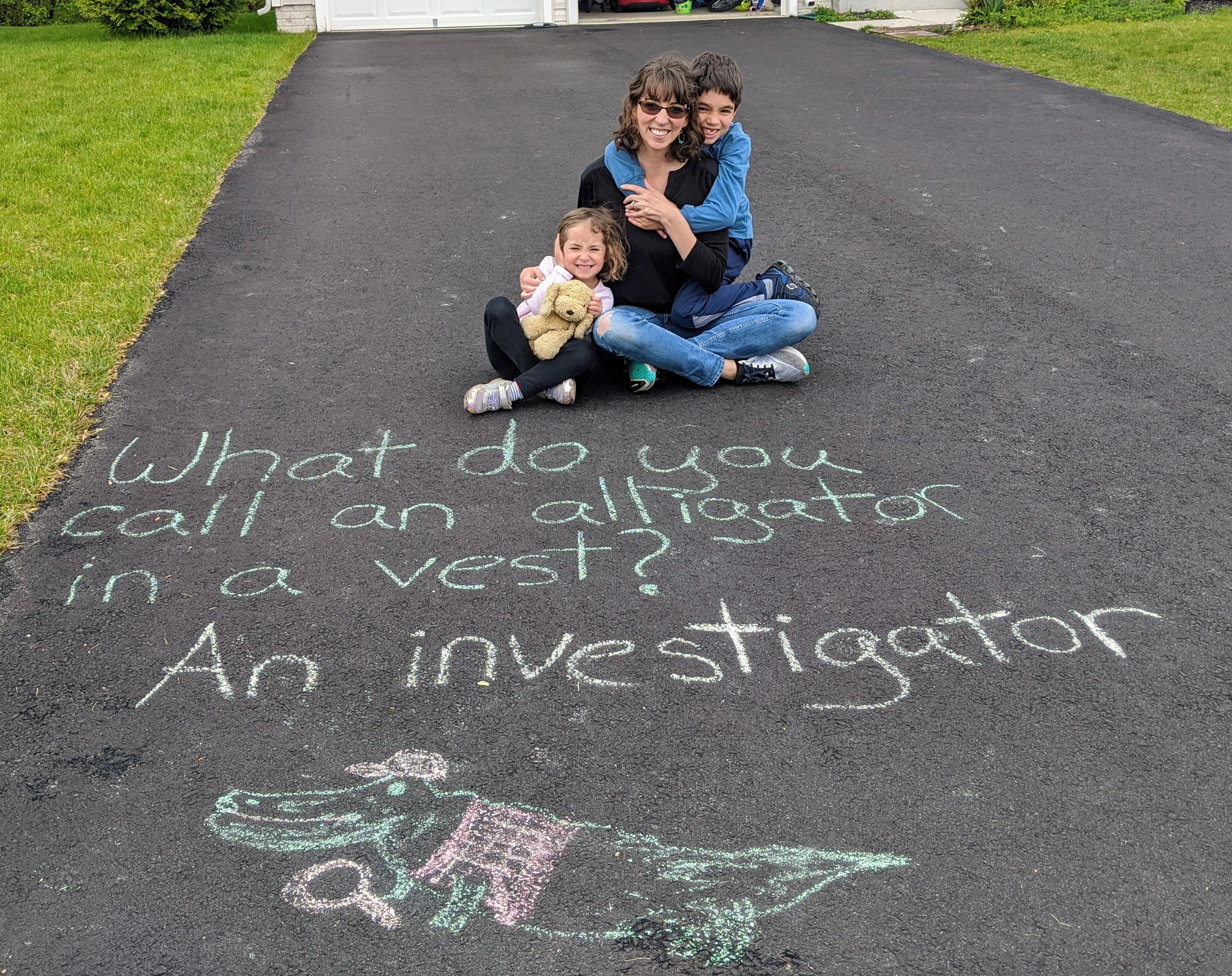 My Kids Posts Daily Driveway Jokes To Make Other Kids Laugh During Quarantine
