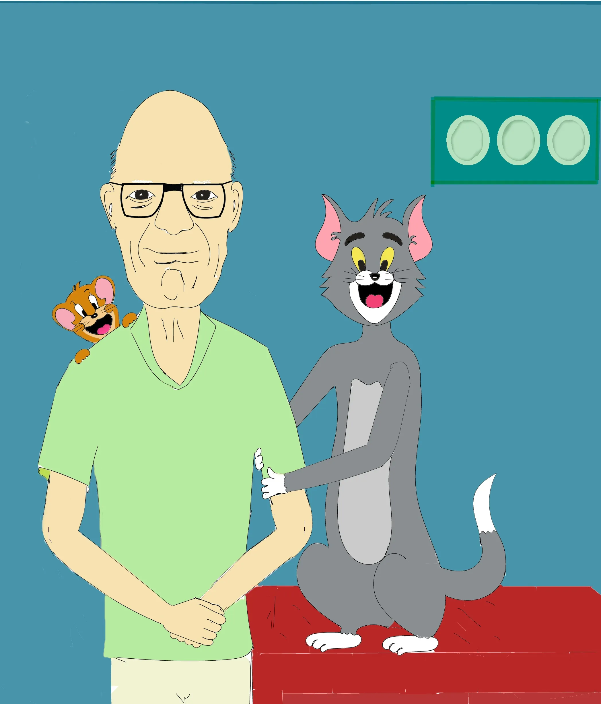 Tom And Jerry With Gene