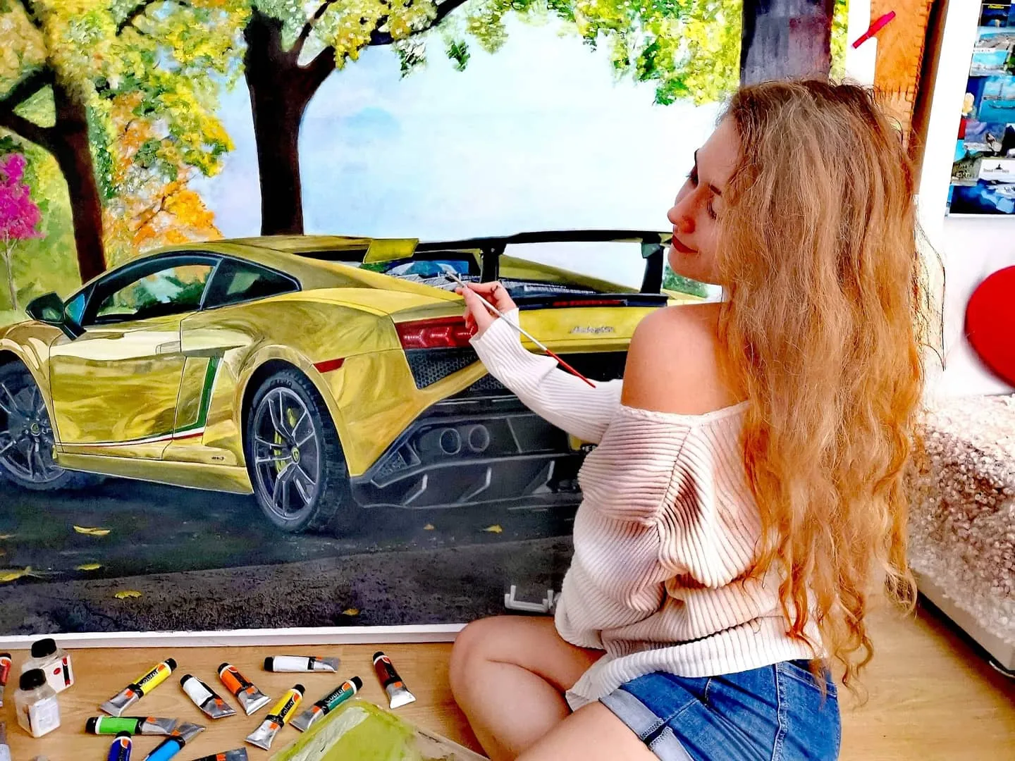 I Spend More Than 100 Hours Painting One Piece But At The End It's All Worth It
