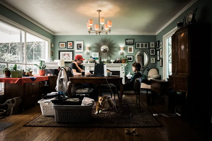 The Dining Table Has Become The New Home Office