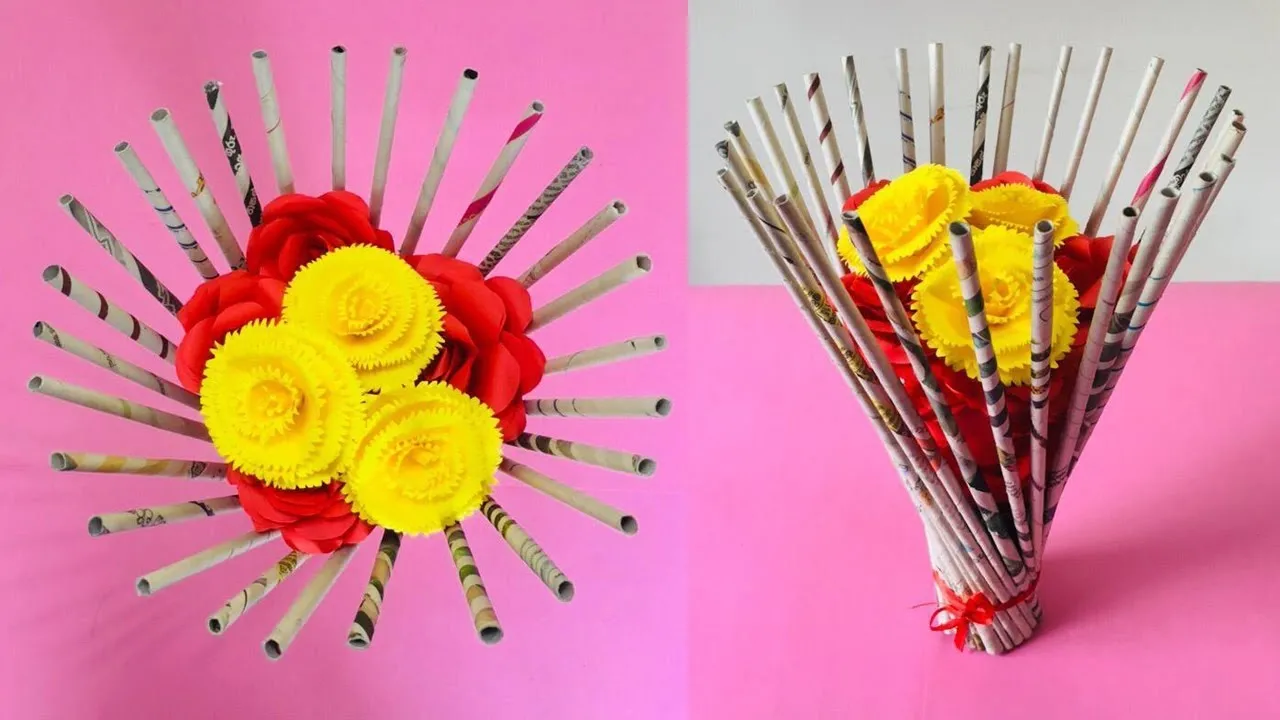 Newspaper Vase