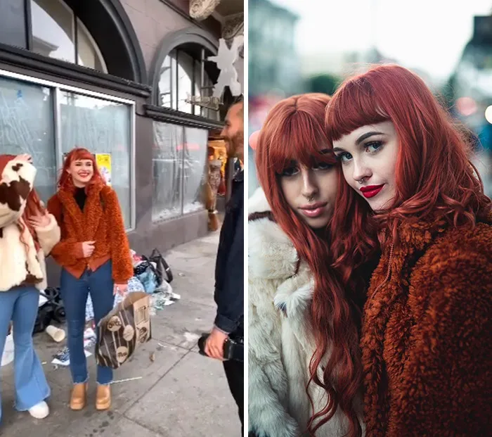 This Photographer Surprises Strangers With Photoshoots And Captures Their Stunned Reactions Afterward (32 Pics)