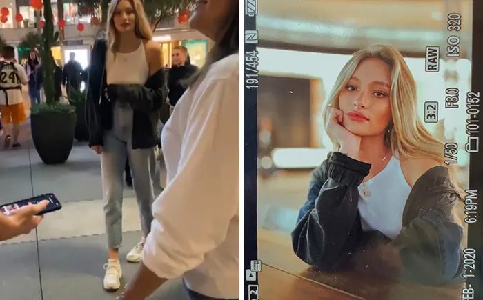 This Photographer Surprises Strangers With Photoshoots And Captures Their Stunned Reactions Afterward (32 Pics)