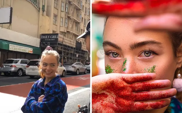 This Photographer Surprises Strangers With Photoshoots And Captures Their Stunned Reactions Afterward (32 Pics)