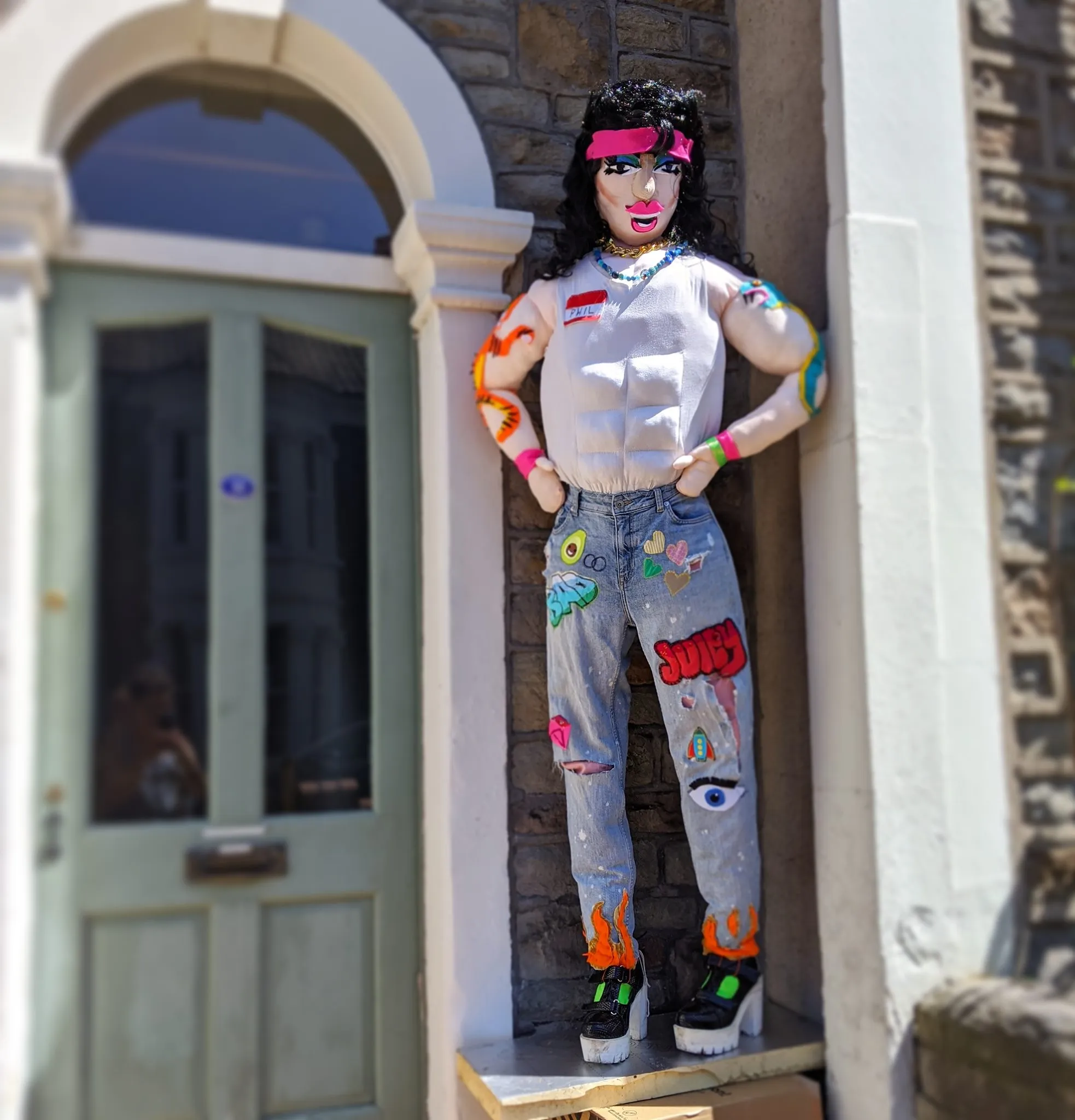 How Our Street Is Raising Morale And Scaring The Postman