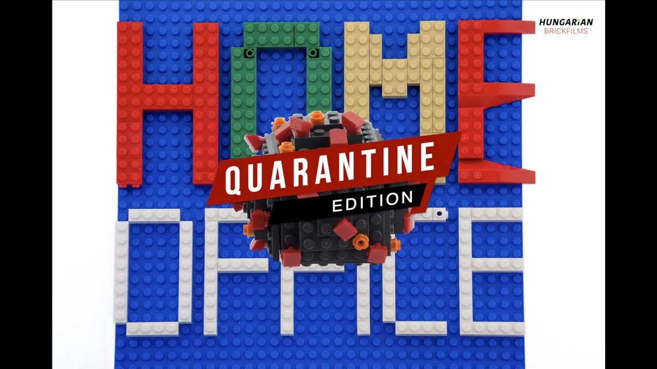 I Made This: LEGO® Brickfilm - Home Office - Quarantine Edition