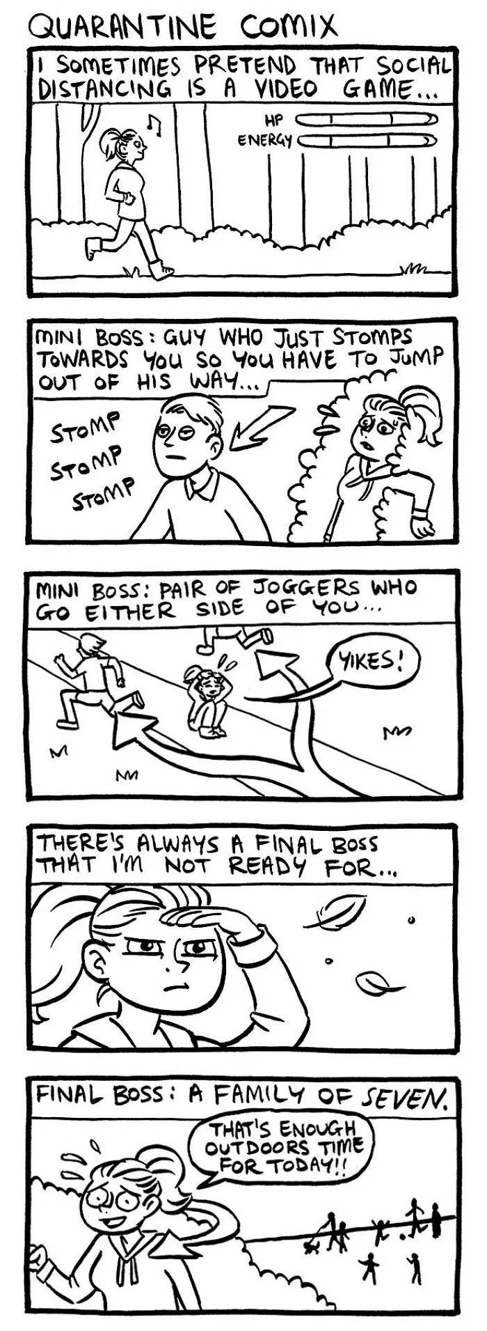 Here Are My 30 Comics About Lockdown And Coming Out Of It