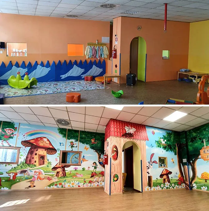 30 Pics Of Italian Artist's Beautiful Hospital Murals That Help Children And Adults Alike