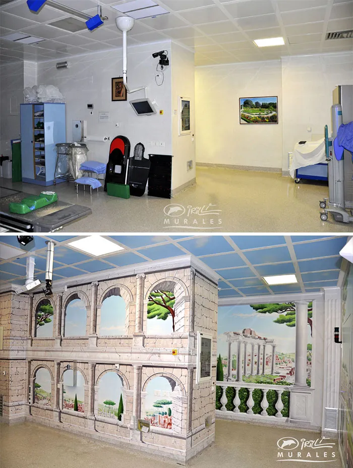 30 Pics Of Italian Artist's Beautiful Hospital Murals That Help Children And Adults Alike