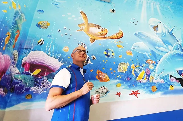 30 Pics Of Italian Artist's Beautiful Hospital Murals That Help Children And Adults Alike